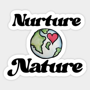 Nurture Nature Sticker